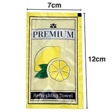 Long Lemon Wet Wipes(7x12cm)-1x100003